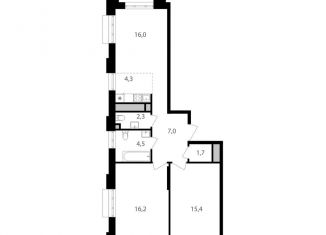 Продаю 3-ком. квартиру, 67.4 м2, Москва, Михалковская улица, 48с1, САО