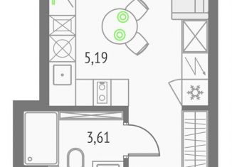 Продается квартира студия, 23 м2, Москва, Бутырский район