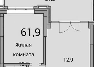 Продаю 2-комнатную квартиру, 61.9 м2, Новосибирск, Овражная улица, 2А, метро Сибирская