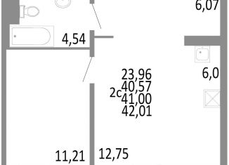 Продажа двухкомнатной квартиры, 41 м2, Челябинская область