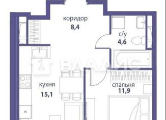 Продаю однокомнатную квартиру, 40 м2, Москва, ЮВАО