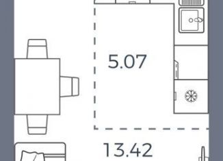 Продается квартира студия, 26.3 м2, Самарская область