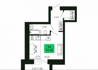 Продаю квартиру студию, 26.5 м2, Кировская область