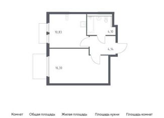 Продаю однокомнатную квартиру, 35.4 м2, Московская область, проспект Василия Мамрова, 6