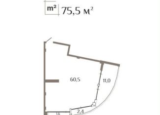 2-ком. квартира на продажу, 75.5 м2, Сочи, Шоссейная улица, 11/1