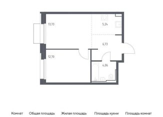 Продам 1-ком. квартиру, 42.5 м2, Москва, жилой комплекс Квартал Герцена, к1, метро Зябликово