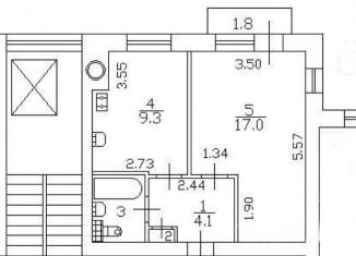 Продается 1-комнатная квартира, 33.4 м2, Санкт-Петербург, Дачный проспект, 14к1