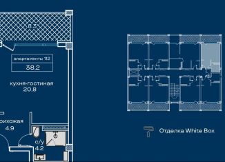 Продаю квартиру студию, 38.2 м2, Евпатория