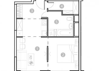 Продается двухкомнатная квартира, 42.7 м2, Москва, ВАО