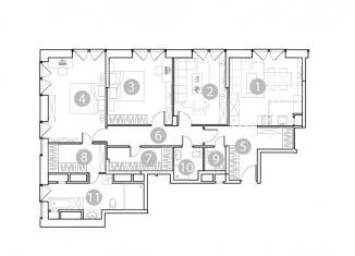 Продам 4-комнатную квартиру, 111.7 м2, Москва, ВАО