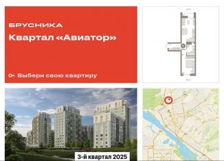 Продается 1-комнатная квартира, 47.8 м2, Новосибирск, улица Аэропорт, 88