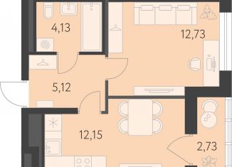 Продаю однокомнатную квартиру, 35.5 м2, Екатеринбург, метро Чкаловская