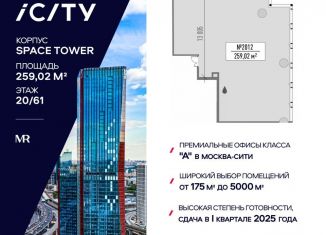 Продам офис, 259.02 м2, Москва, Шмитовский проезд, 37, станция Тестовская