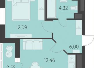 Продам 1-комнатную квартиру, 36.1 м2, Екатеринбург, метро Чкаловская