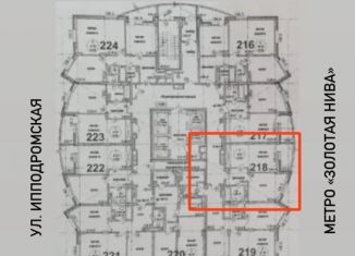 Продажа 1-ком. квартиры, 45 м2, Новосибирск, микрорайон Закаменский, 13, метро Маршала Покрышкина