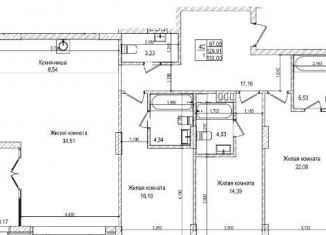 Продам четырехкомнатную квартиру, 132 м2, Новосибирск, улица Максима Горького, 10, метро Красный проспект