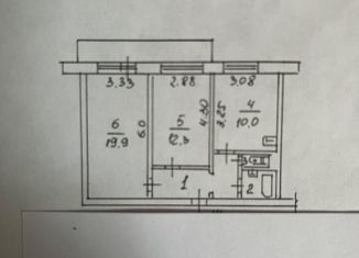 Продажа двухкомнатной квартиры, 54 м2, Томск, улица 5-й Армии, 7