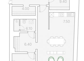 Продаю 1-комнатную квартиру, 114.6 м2, Москва, Софийская набережная, 34с3