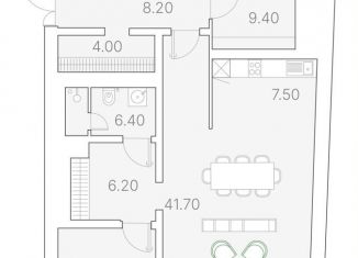 Продаю 1-ком. квартиру, 114.9 м2, Москва, Софийская набережная, 34с3, Софийская набережная