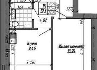 Продается 1-ком. квартира, 35.5 м2, Новосибирск, метро Красный проспект, улица Фёдора Ивачёва