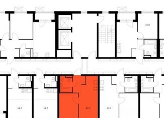 Продажа 1-ком. квартиры, 32.1 м2, Ярославль, Фрунзенский район