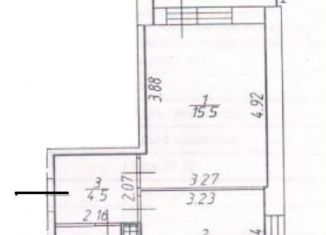 Продам однокомнатную квартиру, 33.3 м2, Санкт-Петербург, Кушелевская дорога, 5к5, Калининский район