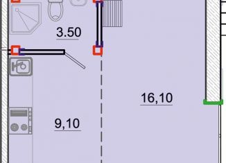 Продам однокомнатную квартиру, 28.7 м2, Севастополь