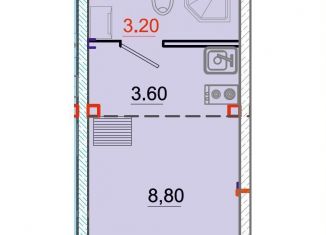 Продажа 1-ком. квартиры, 15.6 м2, Севастополь