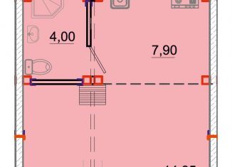 Продаю 1-ком. квартиру, 26.8 м2, Севастополь