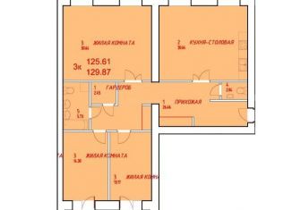 Продаю 3-комнатную квартиру, 126 м2, Северск, улица Славского, 24