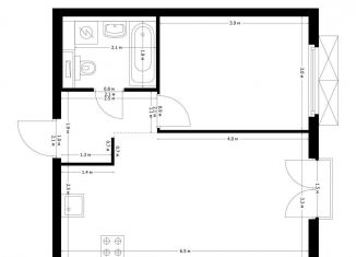 Продам 1-комнатную квартиру, 39.7 м2, Москва, метро Авиамоторная, жилой комплекс Красноказарменная 15, 1.2