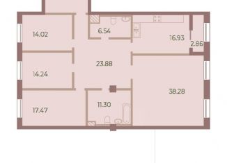 Продажа 4-комнатной квартиры, 156.3 м2, Санкт-Петербург, Петровский проспект, 11к3, метро Крестовский остров