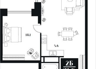 Продается 2-ком. квартира, 74.5 м2, Москва, улица Серпуховский Вал, 1, метро Тульская