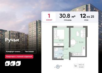 1-ком. квартира на продажу, 30.8 м2, Санкт-Петербург, метро Гражданский проспект