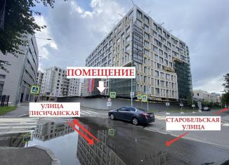 Продаю помещение свободного назначения, 53.78 м2, Санкт-Петербург, Лисичанская улица, 22, метро Чёрная речка