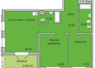 Продается трехкомнатная квартира, 113 м2, Красноярский край, улица Ладо Кецховели, 36