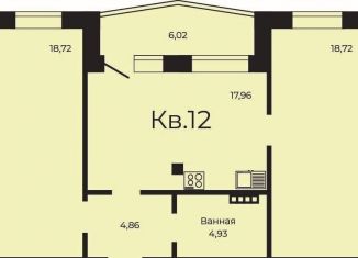 Продается 2-комнатная квартира, 68.2 м2, Свердловская область, Олимпийская улица