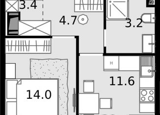 Продаю однокомнатную квартиру, 36.9 м2, Москва, Отрадная улица, 4А