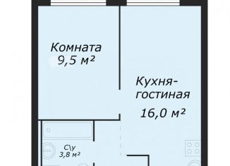 Продам 1-комнатную квартиру, 32.4 м2, Москва, станция Перерва, жилой комплекс Люблинский Парк, 13.1