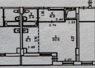 Продается квартира студия, 35.1 м2, Пермь, улица Крылова, 17, ЖК Данилиха