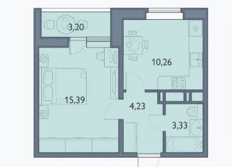 Продажа 1-комнатной квартиры, 34.8 м2, Брянск, Советский район, проспект Станке Димитрова, 67к7