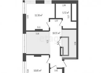 Продается трехкомнатная квартира, 106.3 м2, Тюмень, Воронинская улица, 41, ЖК Октябрьский