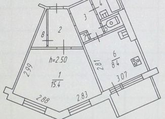 Продам 1-комнатную квартиру, 38.6 м2, Мурманск, улица Капитана Маклакова, 32