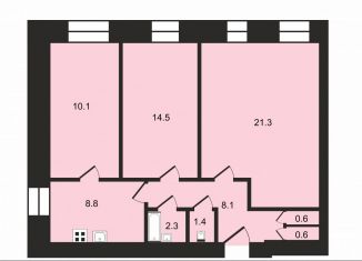 Продаю 3-ком. квартиру, 67.7 м2, Санкт-Петербург, Апраксин переулок, 16, муниципальный округ № 78