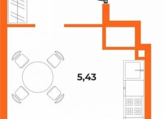 Квартира на продажу студия, 36 м2, Хабаровск