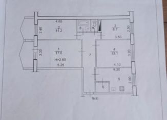 Продается четырехкомнатная квартира, 78.1 м2, Волгоград, улица Академика Павлова, 6, Тракторозаводский район