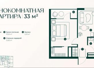 Продажа 1-ком. квартиры, 33 м2, Дагестан