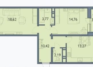 Продам 2-ком. квартиру, 64.6 м2, Брянск, проспект Станке Димитрова, 67к7