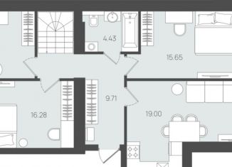 Продается 3-комнатная квартира, 99.8 м2, Калининградская область