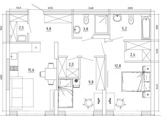 Продажа 3-ком. квартиры, 67 м2, Кемерово